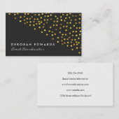 Gouden Vlekjes Visitekaartje (Voorkant / Achterkant)