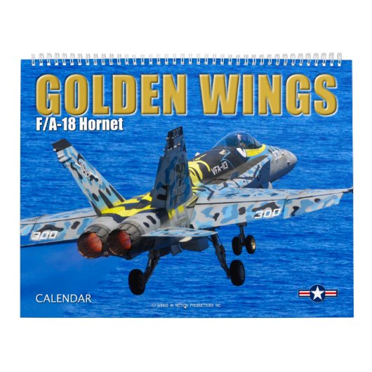 GOUDEN VLEUGELS - F/A-18 Hornet Kalender (Hoes)
