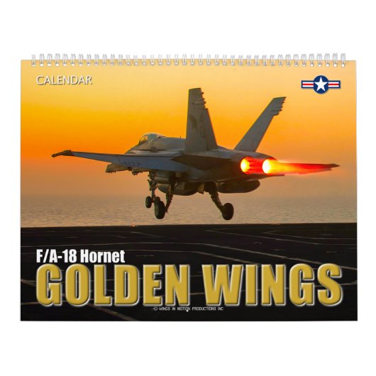 GOUDEN VLEUGELS - F/A-18 Hornet Kalender (Hoes)