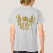 Gouden Vleugels Kroon De Beste Tri-Blend Shirt (Achterkant)