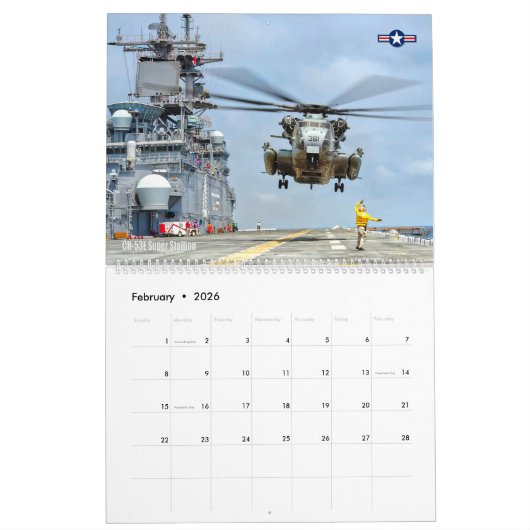 GOUDEN VLEUGELS - US Naval Aviation Kalender (Feb 2026)