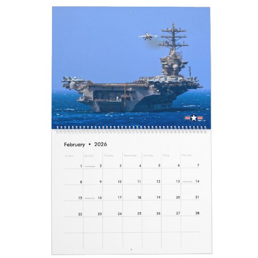 GOUDEN VLEUGELS - US Naval Aviation Kalender (Feb 2026)