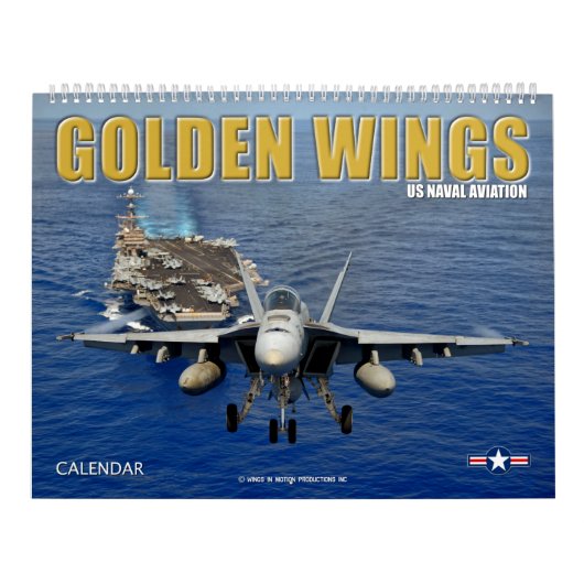 GOUDEN VLEUGELS - US Naval Aviation Kalender (Hoes)