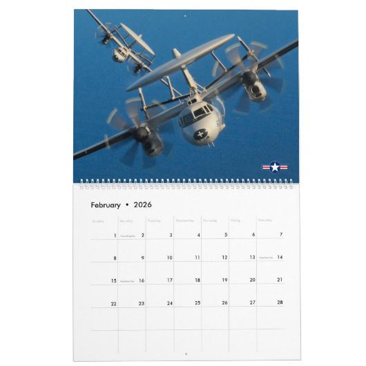 GOUDEN VLEUGELS - US Naval Aviation Kalender (Feb 2026)
