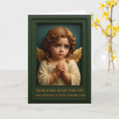 “Gouden Vleugels van het Ochtendgebed” Kaart (Gele Bloem)