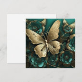  gouden vlinder (Voorkant / Achterkant)