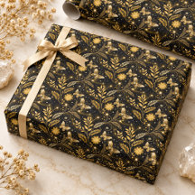 Gouden Vlinder Botanisch Hemels Patroon