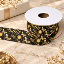 Gouden Vlinder Botanisch Hemels Patroon