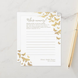 Gouden Vlinder Bruidsmeisjesfeest Wie Herinneringe