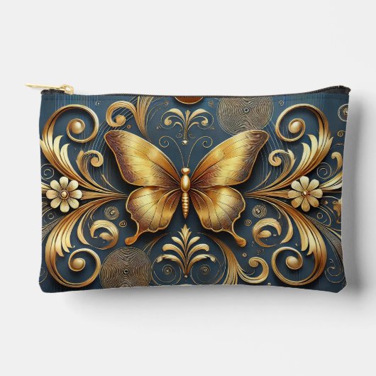Gouden Vlinder Ontwerp Etui (Voorkant)