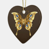 gouden vlinder ornament (Links)