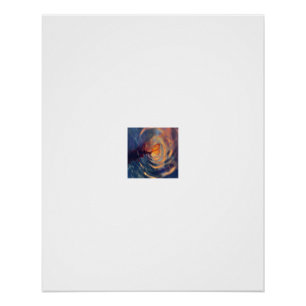 Gouden Vlinder Waterwervel Touch Perfect Poster