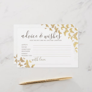 Gouden Vlinders Advies voor de Bruidsmeisjes Bruil Briefpapier