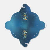 Gouden vlinders bedankdoosjes (Uitgevouwen)