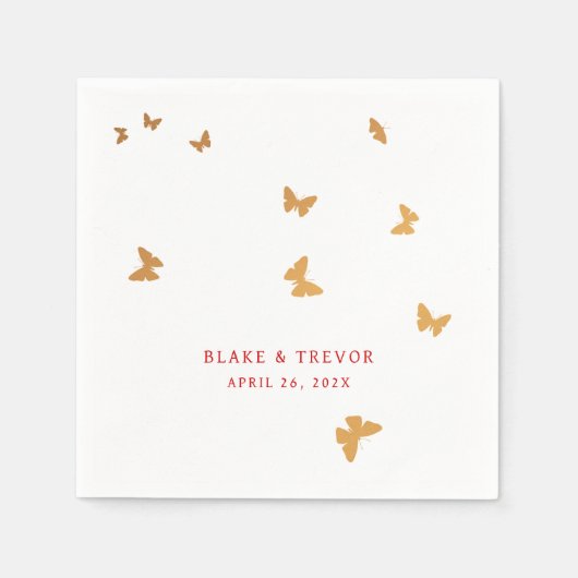 GOUDEN VLINDERS BRUILOFT SERVET (Voorkant)