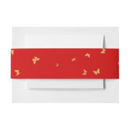 GOUDEN VLINDERS BRUILOFT UITNODIGINGEN WIKKEL