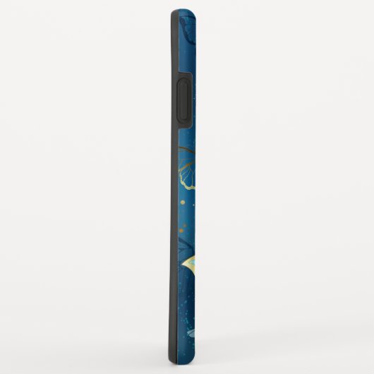 Gouden vlinders Case-Mate iPhone case (Achterkant/rechts)