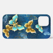 Gouden vlinders Case-Mate iPhone case (Achterkant (horizontaal))