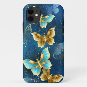 Gouden vlinders Case-Mate iPhone case