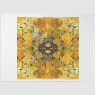 Gouden Vlinders Decoupage Papier