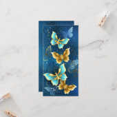 Gouden vlinders kaart (Voorkant / Achterkant in situ)