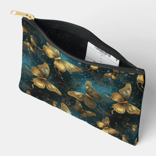 Gouden Vlinders Klein Etui (Open)