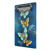 Gouden vlinders mini klembord (Angled2)