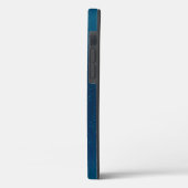 Gouden Vlinders op een Blauwe Achtergrond Case-Mate iPhone Case (Achterkant / Links)