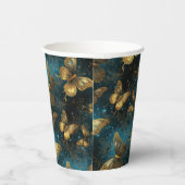 Gouden Vlinders Papier Cups Papieren Bekers (Rechts)