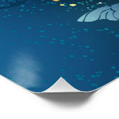 Gouden vlinders perfect poster (Hoek)