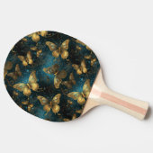 Gouden Vlinders Ping Pong Paddle Tafeltennisbatje (Zijkant)