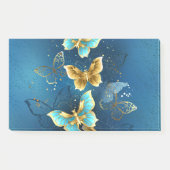 Gouden vlinders post-it® notes (Voorkant)