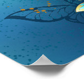 Gouden vlinders poster (Hoek)