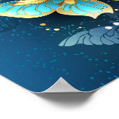 Gouden vlinders poster (Hoek)