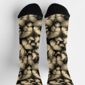 Gouden Vlinders Print Sokken (Top)