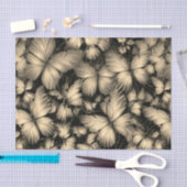 Gouden Vlinders Print Tissuepapier (Craft)