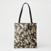 Gouden Vlinders Print Tote Bag (Voorkant)