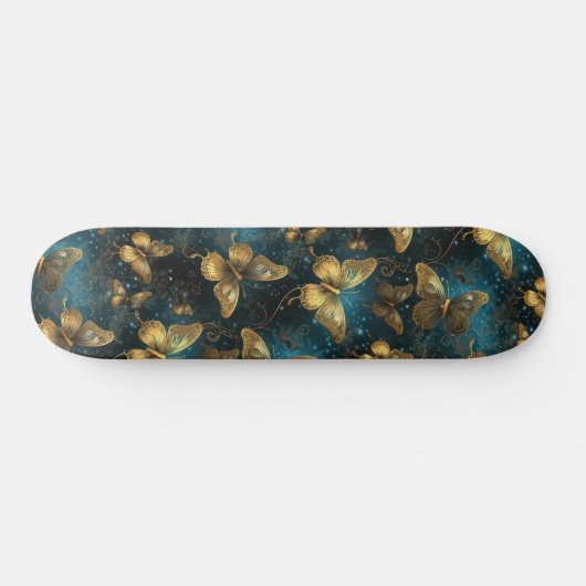 Gouden Vlinders Skateboard (Horizontaal)