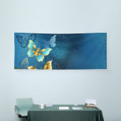 Gouden vlinders spandoek (Beurs)