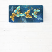 Gouden vlinders spandoek (Insitu)