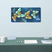 Gouden vlinders spandoek (Beurs)