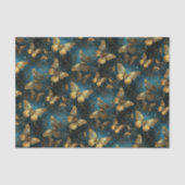 Gouden vlinders tissuepapier (Voorkant)