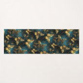 Gouden Vlinders Yoga Mat (Voorkant (horizontaal))