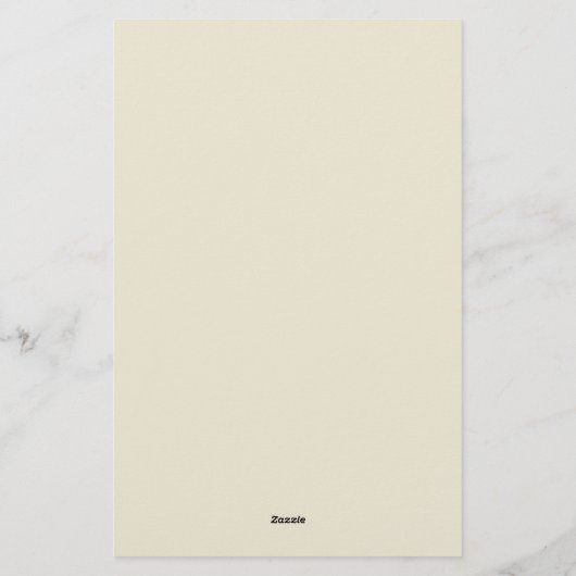 gouden vlinderstang briefpapier (Achterkant)