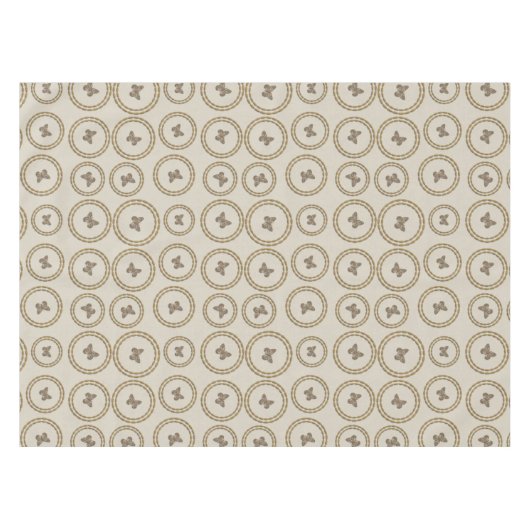  gouden vlindertafelkleed tafelkleed (Voorkant (Horizontaal))