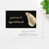 gouden vlindervalskaart visitekaartje (Bureau)