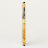 Gouden vloeistof personaliseerbare naam met swashe Case-Mate iPhone case (Achterkant/links)