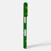 Gouden vlokken op Smaragdgroen Case-Mate iPhone Case (Achterkant / Rechts)