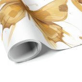 Gouden vlucht cadeaupapier (Rol Hoek)
