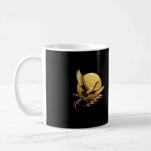 Gouden vlucht koffiemok (Links)